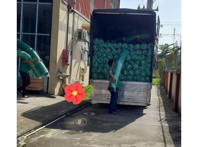 Hình ảnh sản xuất, thi công lưới nhựa